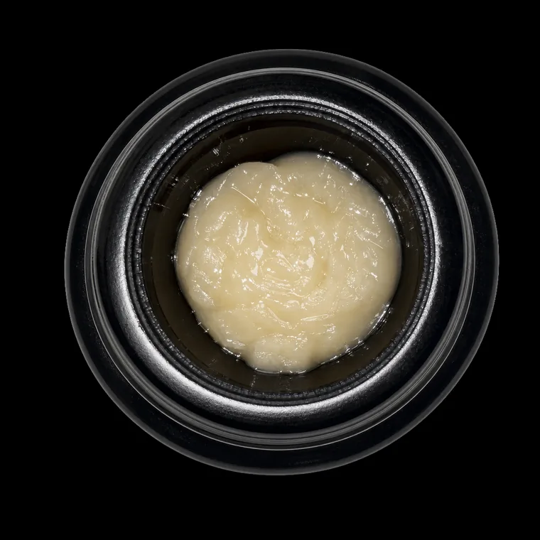 Gas Nana live hash rosin in the jar