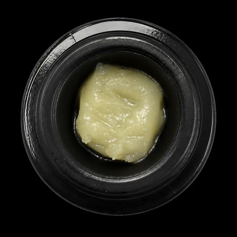 So F'n Gassy live hash rosin in the jar