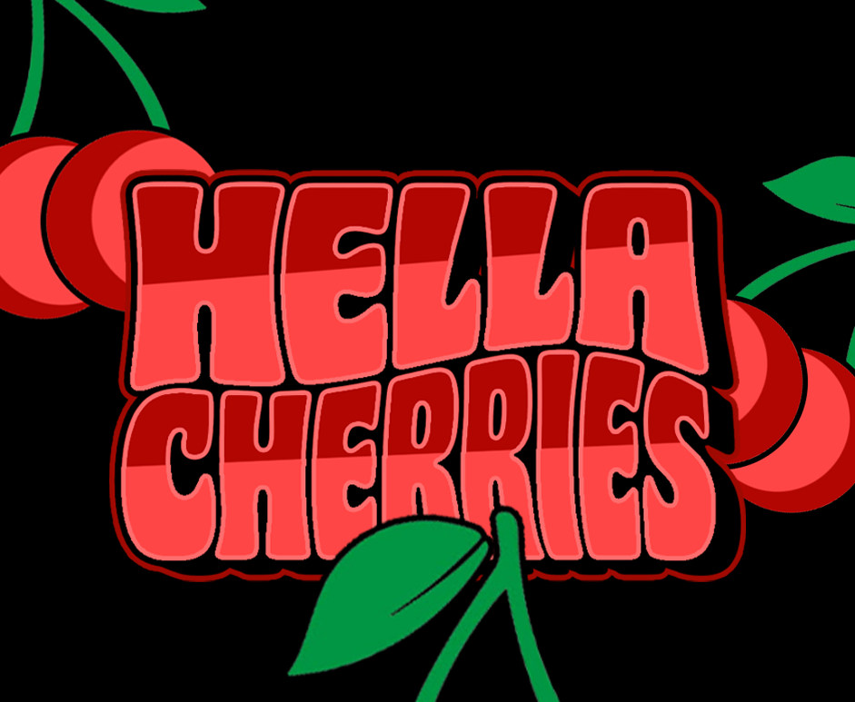 Hella Cherries Label